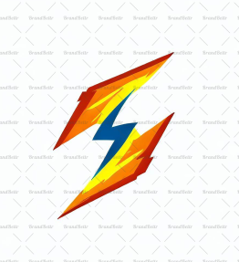 Energiegeladener Blitz